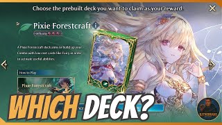 Which FREE starter deck should you choose? (Shadowverse: Worlds Beyond)