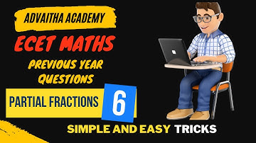 AP ECET TS ECET Maths | Partial Fractions Previous year ECET Questions Part 6