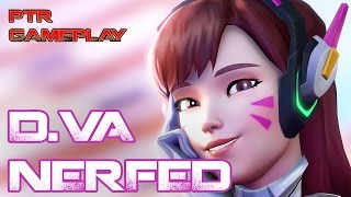 Overwatch Dva Nerf PTR gameplay with Health Bar