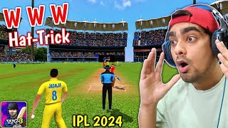 Ravindra Jadeja *HAT-TRICK* CSK Vs PBKS WCC3 IPL 2024