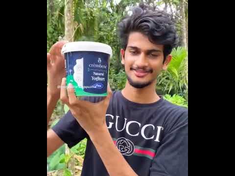 Video: Mga Basket Na May Yoghurt Cream At Mga Blackberry