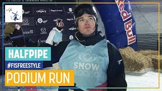 Brendan Mackay | Men's Halfpipe | Calgary | 2nd place | FIS Freestyle Skiing