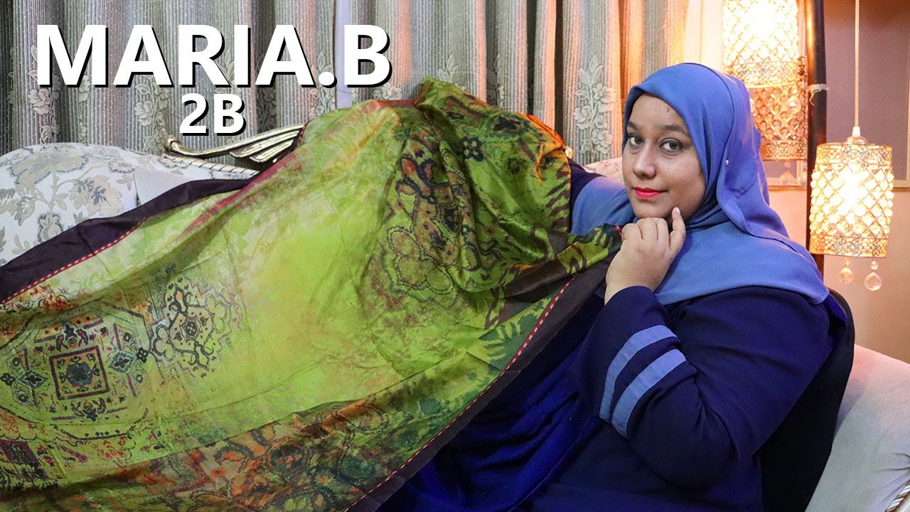 Maria B M Print Winter 2021 | Maria B Unboxing 2B Linen Collection 2021 | Sara Clothes