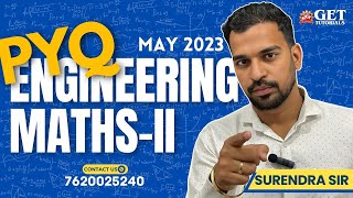 ⭕MATHS-II MAY'23 Q.3]C ll Surendra Sir⭕