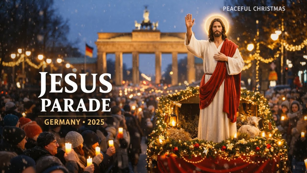Christmas Parade for Jesus in Germany 2025 | Peaceful Faith Procession Through German Streets