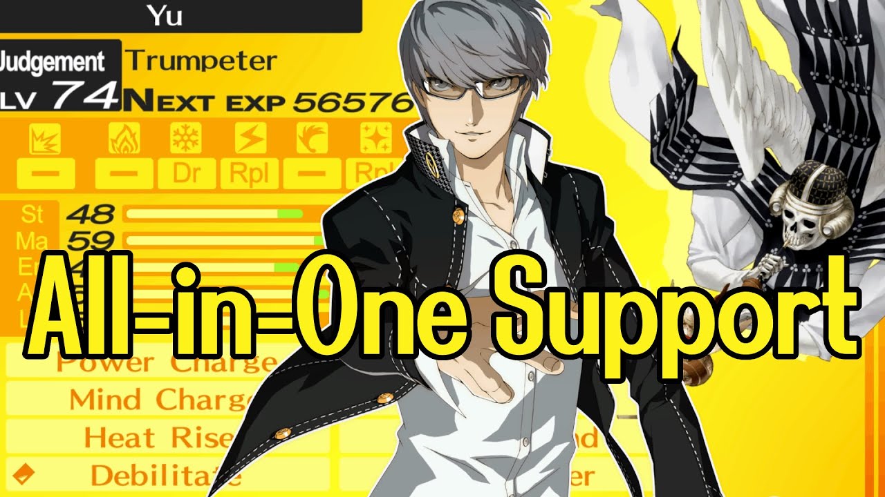 Building the BEST Support in Persona 4 Golden (Trumpeter) - YouTube