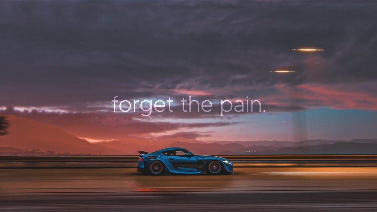 a long drive to forget the pain (playlist)