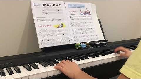 G’s in the “BAG” - Alfred Piano Book Level 1B