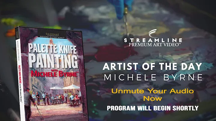 Michele Byrne Palette Knife Painting **FREE LESSON...