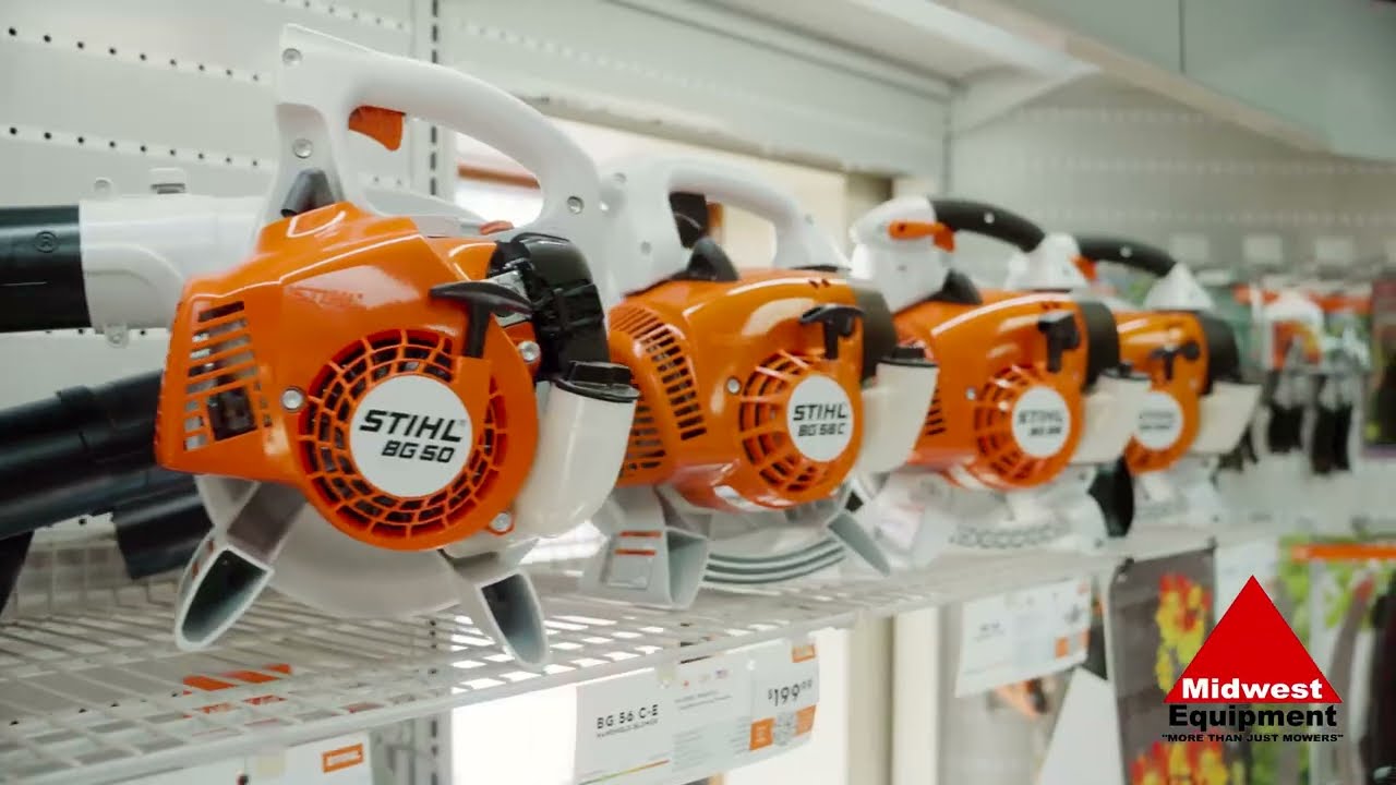 Handheld & Backpack Blowers at Midwest Equipment
