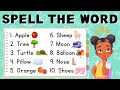 Learn how to spell  basic words  spelling quiz for kids  teaching mama