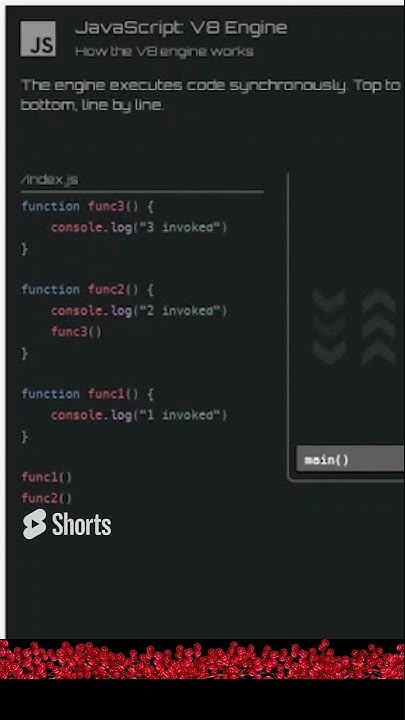 JavaScript V8 Engine Visualization - YouTube