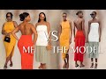 Me vs the model try on  styling looks  geranikamycia
