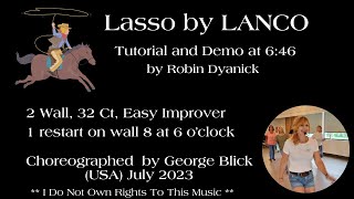 Lasso by LANCO Line Dance Tutorial and Demo at 6:46