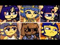 Friday Night Funkin' - Camel but everytime it's Ankha turn a Different Skin Mod is used