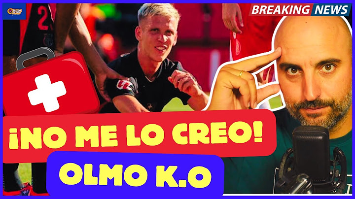 🔥 ¡ALERTA BARÇA! 🚑 DANI OLMO fuera 5 Semanas 😱 ¿Qué hará HANSI FLICK? 🧐