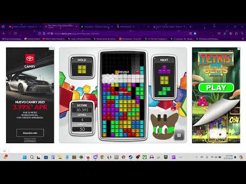 Tetris Website -