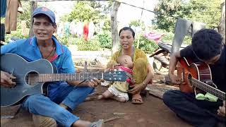 Dân ca bana / cover Y-NGUYÊN / làng kuăi hát cực kì hay anh JRANG & Ói guitar solo bahnar