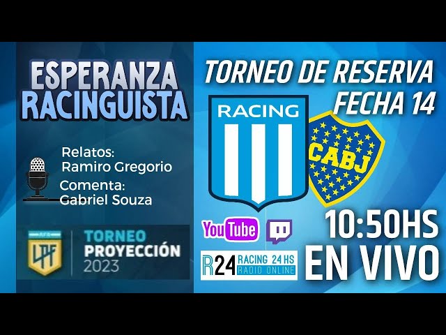 🔴 LIVE BOCA JUNIORS RESERVE vs RACING CLUB RESERVES