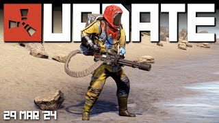 Miniguns! Bradley scientists! Anticheat improvements? | Rust Update 29th March 2024