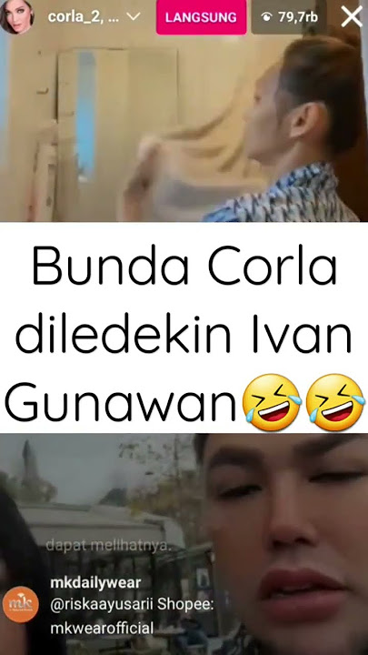 Ivan Gunawan kalo ngeledekin bunda corla kocak 🤣 #bundacorla #corla #ratujreng #igun #shorts
