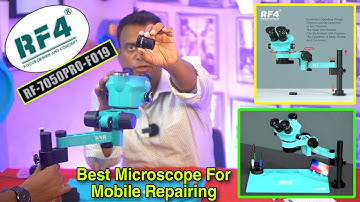 RF4 RF-7050 PRO \ FO19 360° Adjustable Universal Microscope With Silicone Pad #lohia_telecom