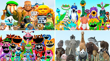 WHICH ANIMALS GAME FAMILY IS STRONGEST? ITALIAN BRAINROT vs DINO TOY vs ZOOCHOSIS in Garry