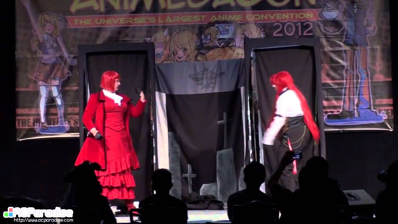 AniMegaCon 2012 Masquerade - #14 Green Jello Cosplay Madness of Madam Red Kuroshitsuji