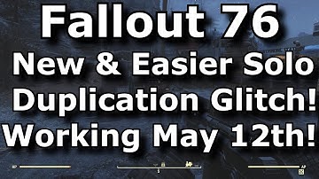 Fallout 76 New Solo Duplication Glitch After Patch! Unlimited Ammo, Junk, Aid & Untradeable Items!