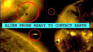 Is there an alien UFO probe orbiting our sun?