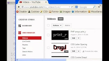 PHP arrays var_dump( )