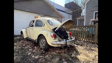 Will it Run? First Start in Years! Found & Rescued Vw Beetle.