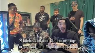 Adin Ross - she make it clap(freestyle) ft tory lanez [lyrics]