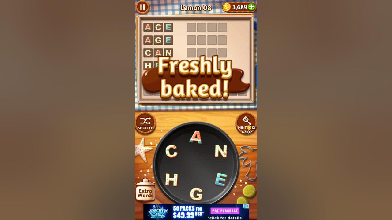 Word Cookies Lemon 8 Word Cookies Answers YouTube