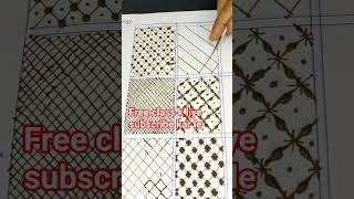 Free Mehndi classes/How to learn mehndi for beginners/line practice/free mehndi class/mehndi course/