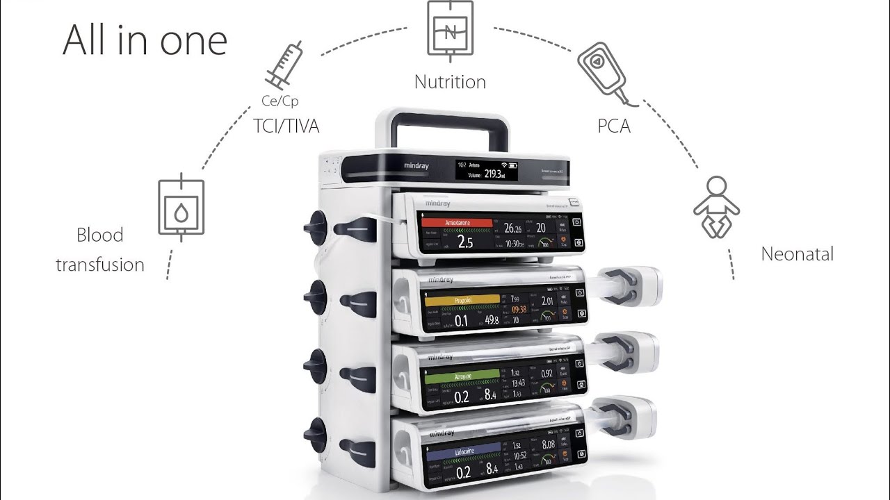 Bomba De infusion Mindray, Benefusion Evp.