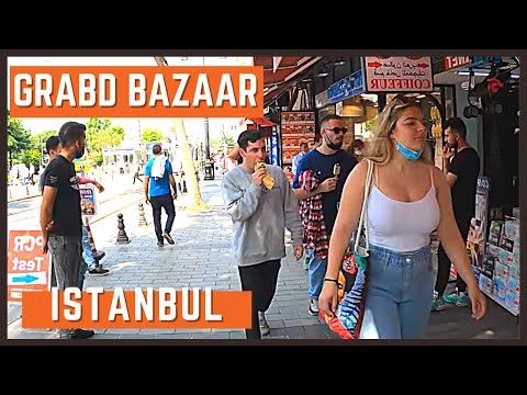 ISTANBUL CITY 2021 | WALKING AROUND GRAND BAZAAR FATIH ISTANBUL | 4K UHD 60FPS | JUNE 2021