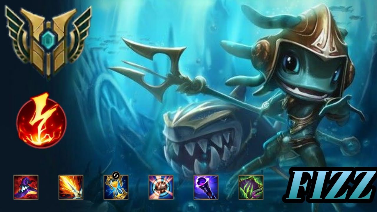 FIZZ game play ranked league of légendes ||wild rift||فيز قيم يلاي رانك وايلد ريفت