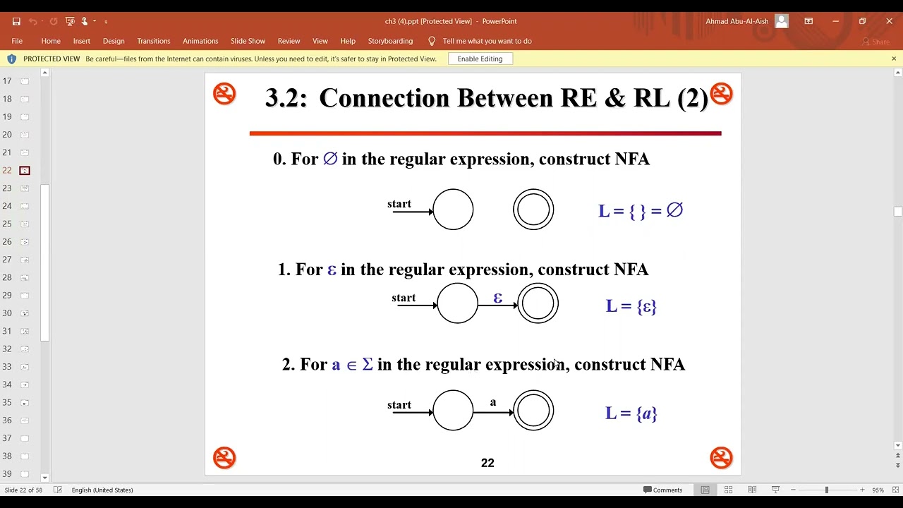 محاضرة احتساب regular expression 2