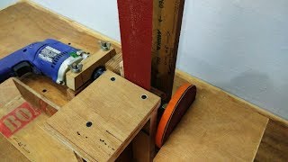 Hello Friends, I Made a Belt Sander And Disc Sander Homemade Using Drill Machine. In This Video I Show You That How To Use 