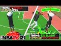 HOW TO GREEN EVERY SHOT YOU TAKE! BEST JUMPSHOT IN NBA 2K21!