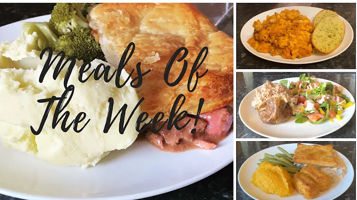 What's for tea this week? Meals of the week 25th-31st of May :)