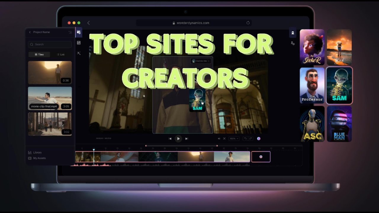 TOP SITES FOR CREATORS 