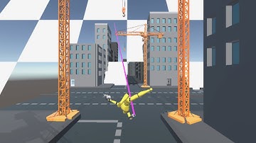 Grapple Hook Hero : Zip Action (by KAYAC Inc.) IOS Gameplay Video (HD)
