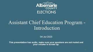 AC Elections ACEP 0-1 Introduction