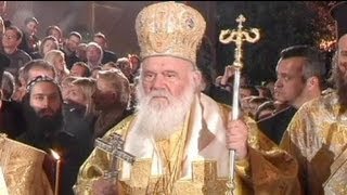 Yunanistan'da kriz Ortodoks Kilisesi'ni vurdu Resimi
