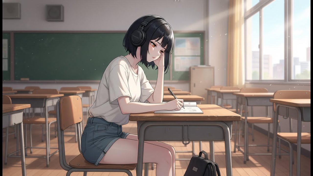 Lonely school days ~ lofi hip hop / chill beats to focus 🎧