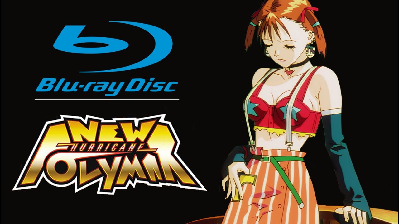 BLURAY RELEASES SHIN HURRICANE POLYMER Anime Factory 1996 新・破裏拳