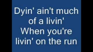 Jon Bon Jovi Dyin' Aint Much Of Livin' Lyrics