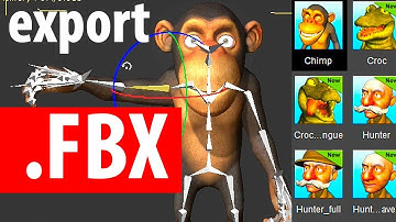 How to Export 3D characters for Unreal Engine 4  (iClone 7) non Mixamo